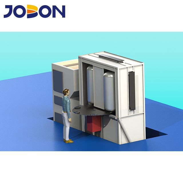 آب بخاری مخزن خط پوشش پودر مینا